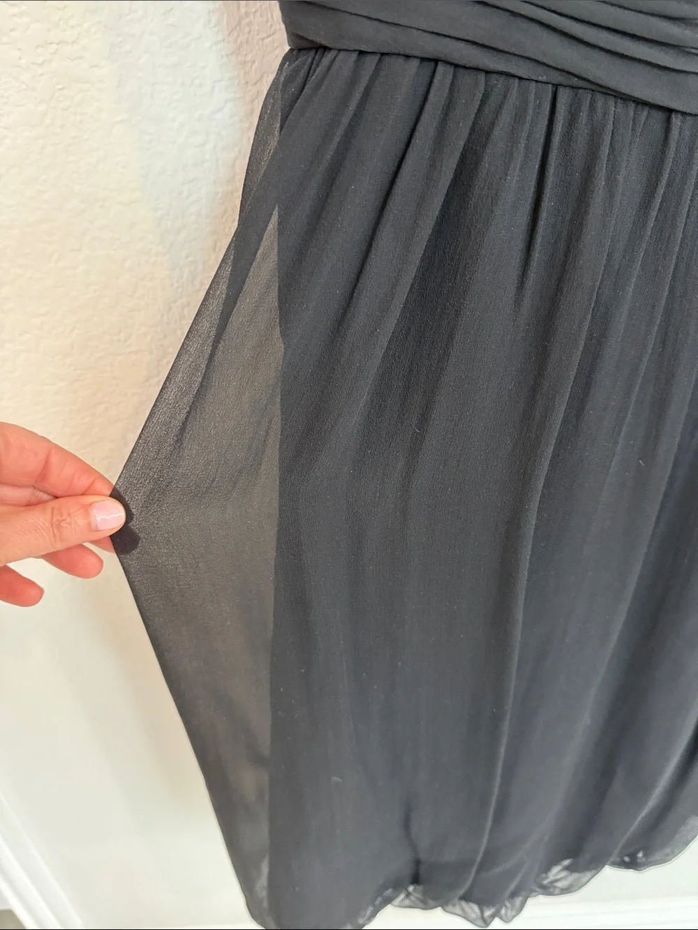 London Times Black Spaghetti-Strap Mini Dress - Picture 6 of 10